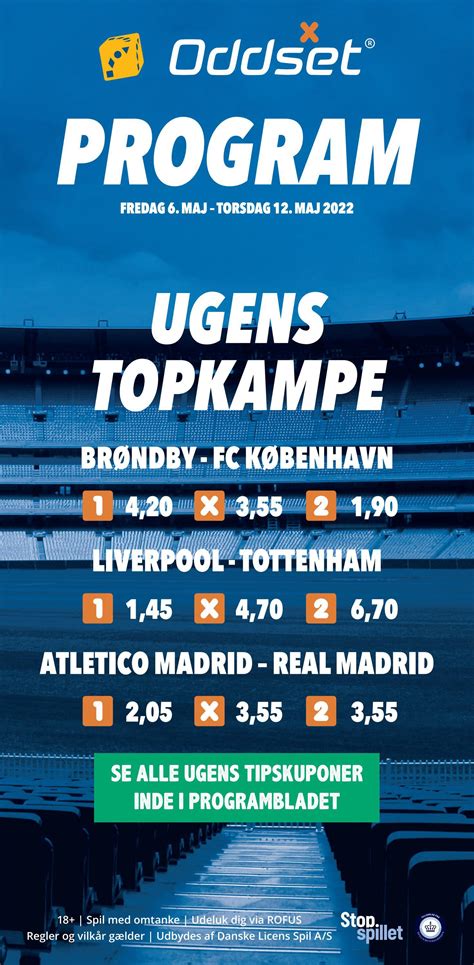 danske spil programblad|Danske Spil.